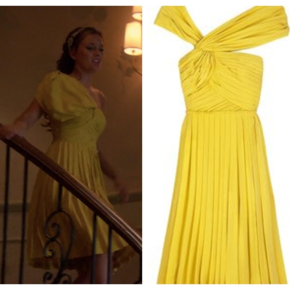 blair yellow dress